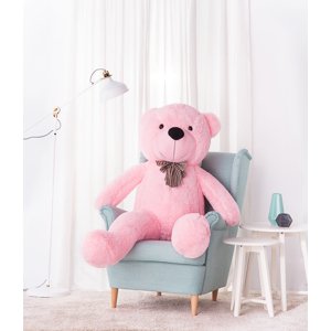 Velký plyšový medvěd Classico 160 cm růžový