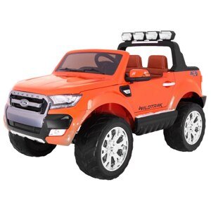 Elektrické autíčko Ford Ranger Wildtrak Luxury 2020, LCD, Lak oranžové