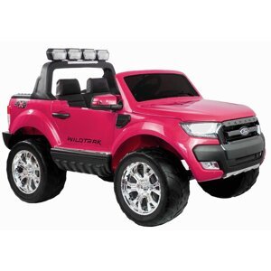 Elektrické autíčko Ford Ranger Wildtrak Luxury 2020, LCD, Lak růžové