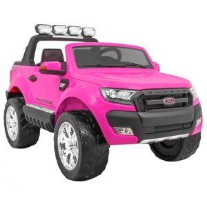 Elektrické autíčko Ford Ranger Wildtrak Luxury 2020, LCD růžové