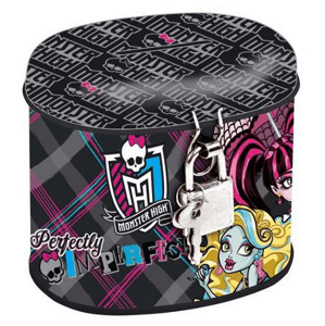 Monster High kovová pokladnička 275504