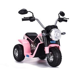 Elektrická motorka MiniBike růžová