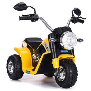 Elektrická motorka MiniBike žlutá
