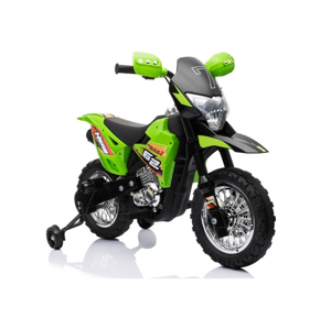 Dětská elektrická motorka Cross BDM0912 zelená