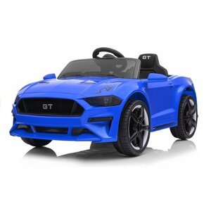 Dětské elektrické autíčko Mustang GT modré lakované