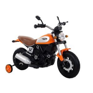 Dětská elektrická motorka Shadow oranžová