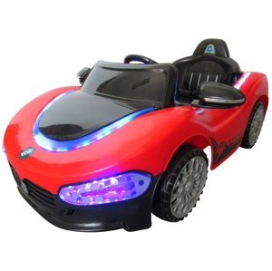 Elektrické autíčko Kabriolet s LED červené