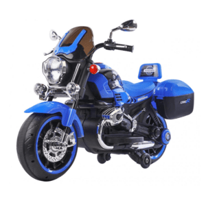 Dětská elektrická motorka 1200CR modrá
