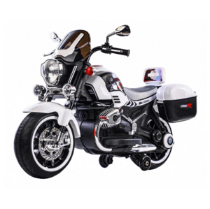Dětská elektrická motorka 1200CR bílá