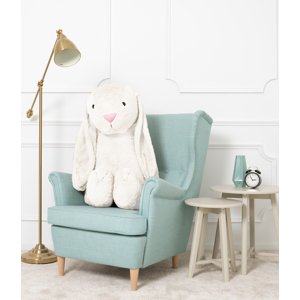 Velký plyšový králík FIGO bílý 120 cm