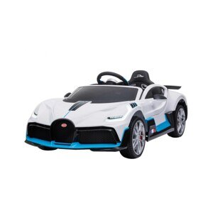 Elektrické auto Bugatti Divo bílé