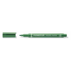 Staedtler, 8323, Metallic marker, metalický popisovač, 1 ks Barva Gelová pera: Zelená