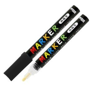 M&G, Acrylic Marker, akrylový popisovač, 2 mm, 1 ks Barva MG popisovač: Black