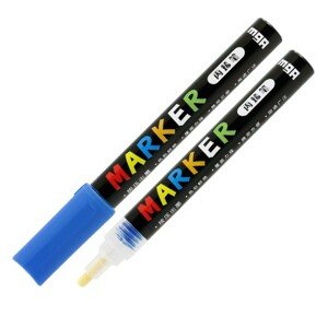 M&G, Acrylic Marker, akrylový popisovač, 2 mm, 1 ks Barva MG popisovač: Blue