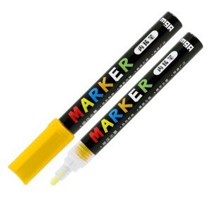 M&G, Acrylic Marker, akrylový popisovač, 2 mm, 1 ks Barva MG popisovač: Light Yellow