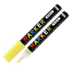 M&G, Acrylic Marker, akrylový popisovač, 2 mm, 1 ks Barva MG popisovač: Neon Yellow