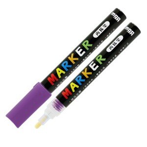 M&G, Acrylic Marker, akrylový popisovač, 2 mm, 1 ks Barva MG popisovač: Purple