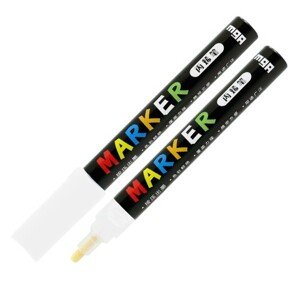 M&G, Acrylic Marker, akrylový popisovač, 2 mm, 1 ks Barva MG popisovač: White
