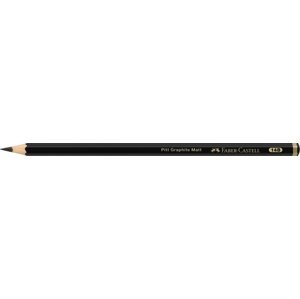 Faber-Castell, Pitt Graphite Matt, matná grafitová tužka, výběr tvrdostí, 1 ks Tvrdost tužek: 14B