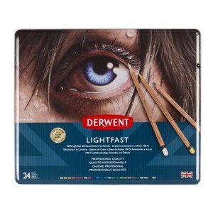 Derwent, 2302720, Lightfast, umělecké pastelky, 24 ks