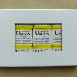 Umton, mistrovské akvarelové barvy, 1/2 pánvička, 2,6 ml, 1 ks Barva Umton: 2208 Kadmium žluté skvělé