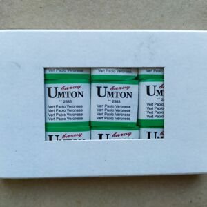 Umton, mistrovské akvarelové barvy, 1/2 pánvička, 2,6 ml, 1 ks Barva Umton: 2383 Vert Paolo Veronese