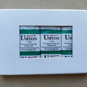 Umton, mistrovské akvarelové barvy, 1/2 pánvička, 2,6 ml, 1 ks Barva Umton: 2770 Chromoxid ohnivý - imit.