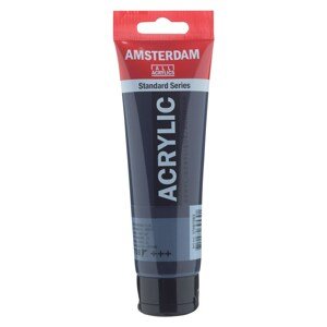 Royal Talens, Amsterdam, akrylové barvy, 120 ml, 1 ks Amsterdam: 708 Paynes grey