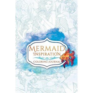 Mermaid inspiration coloring journal, Selina Fenech