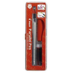 Pilot, FP3-15-SS, Parallel pen, kaligrafické plnící pero, červená, hrot 1,5 mm, 1 ks