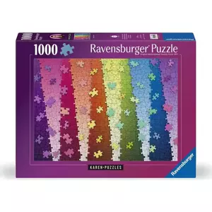 RAVENSBURGER Puzzle Karen: Colors on Colors 1000 dílků