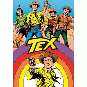 CLEMENTONI Puzzle Tex 1. motiv 1000 dílků