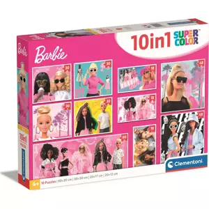 CLEMENTONI Puzzle Barbie 10v1
