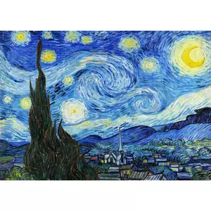 Puzzle Vincent Van Gogh: Hvězdná noc 1000 dílků