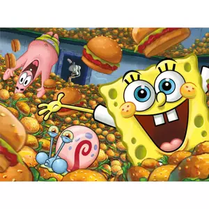 Puzzle SpongeBob SquarePants: Krabí hambáče 500 dílků