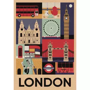 Puzzle Style in the City: Londýn 1000 dílků