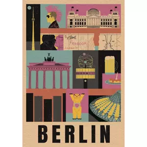 Puzzle Style in the City: Berlín 1000 dílků