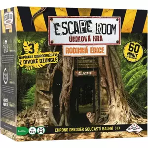 ADC Hra úniková Escape Room Rodinná edice 3 scénáře