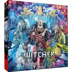 Puzzle The Witcher: Frakce monster 500 dílků