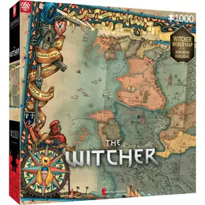 Puzzle The Witcher: Severní králoství 1000 dílků