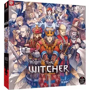 Puzzle The Witcher: Severní říše 500 dílků