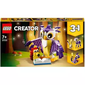 LEGO CREATOR Zvířátka z kouzelného lesa 3v1 31125 STAVEBNICE