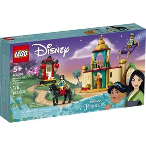 LEGO PRINCESS Dobrodružství Jasmíny a Mulan 43208 STAVEBNICE