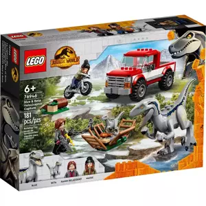 LEGO JURASSIC WORLD Odchyt velociraptorů Blue a Bety 76946 STAVEBNICE