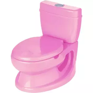 DOLU Toaleta baby WC pro děti růžový záchod s nočníkem na baterie Zvuk