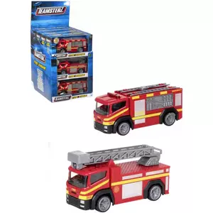 Teamsterz Fire Engine auto hasiči na baterie Světlo Zvuk různé druhy