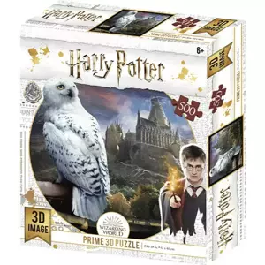 PUZZLE 3D Hedvika (Harry Potter) 61x46cm 500 dílků skládačka v krabici