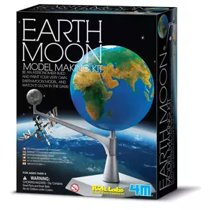 Země a měsíc model