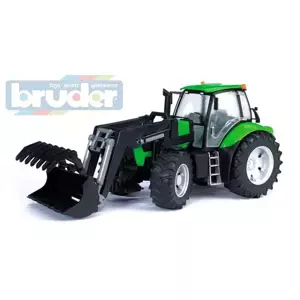 BRUDER 03081 (3081) Traktor Deutz Agrotron s čelním nakladačem