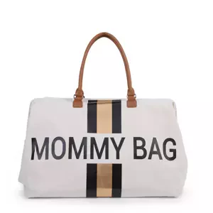 Přebalovací taška Mommy Bag Off White / Black Gold